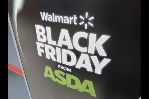 Footfall did not continue to rise after Black Friday